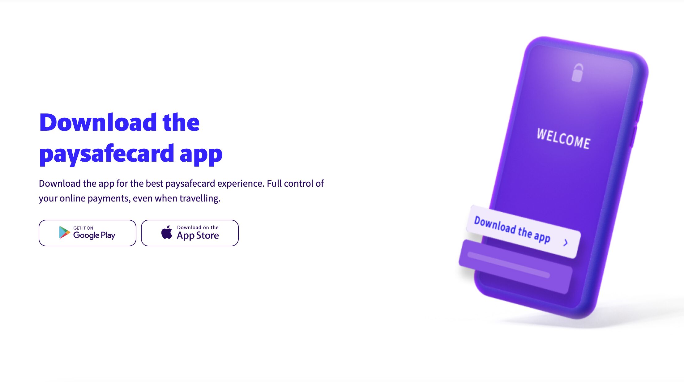 Paysafecard Mobile App